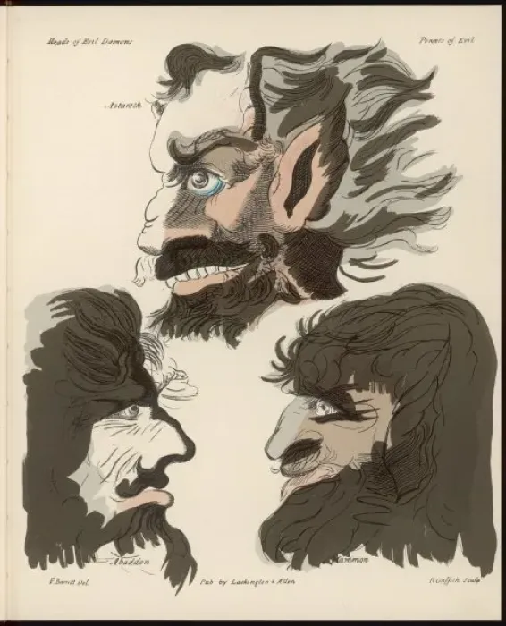 Framed Print : Demons (Barrett) Framed Print : Demons (Barrett)