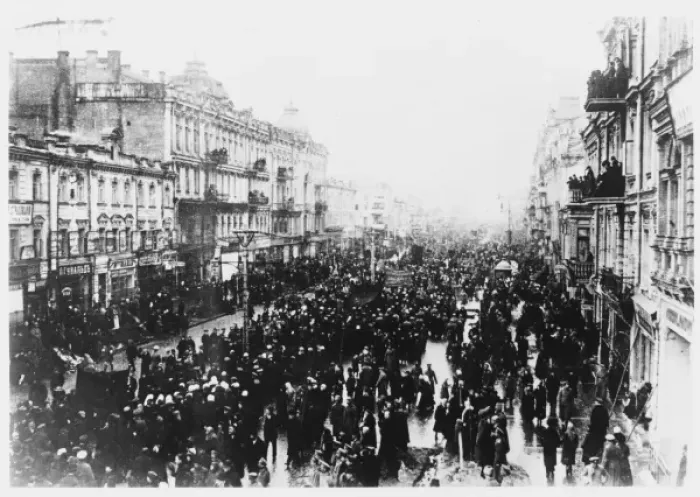 Framed Print : Demonstration in Kiev Framed Print : Demonstration in Kiev