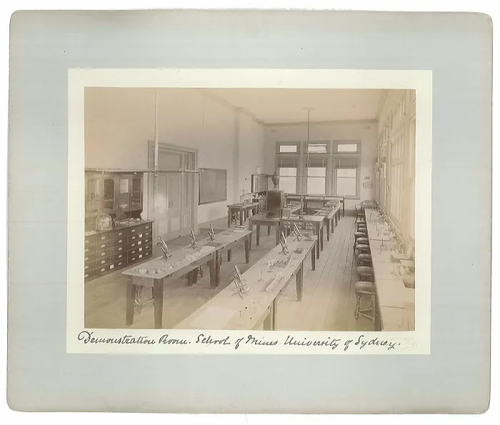 Framed Print : Demonstration Room, New School of Mines, Sydney University Framed Print : Demonstration Room, New School of Mines, Sydney University