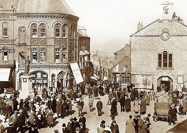 Denbigh The Square early 1900s