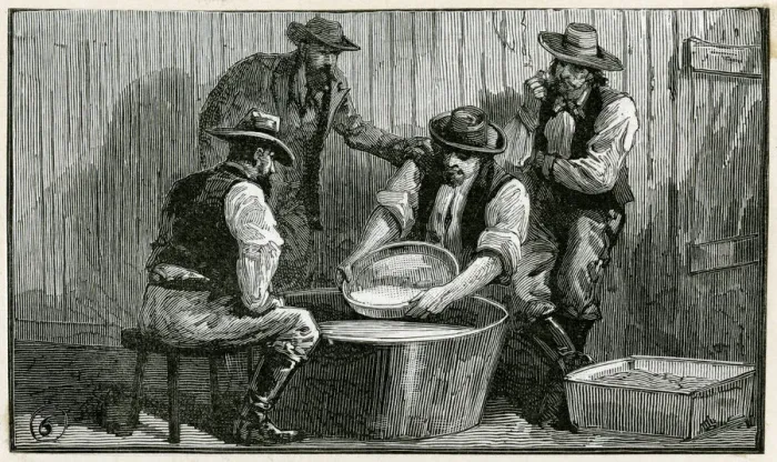 Framed Print : Denison Gold-Mines 1888 Framed Print : Denison Gold-Mines 1888