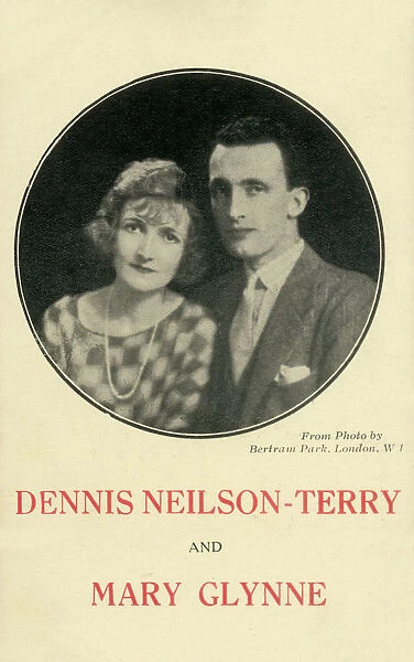 Dennis Neilson-Terry and Mary Glynne in a new play
