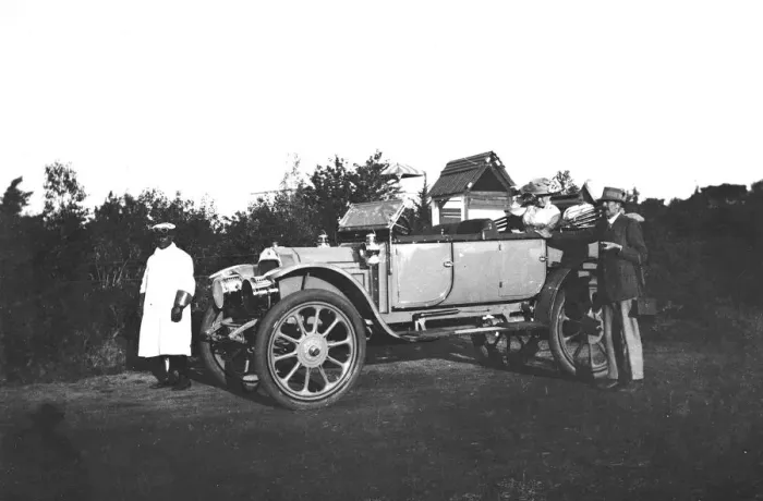 Framed Print : Dennis Vintage Car
