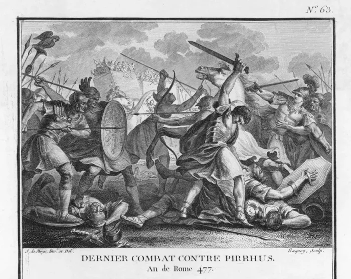 Framed Print : DENTATUS V PYRRHUS 274BC Framed Print : DENTATUS V PYRRHUS 274BC