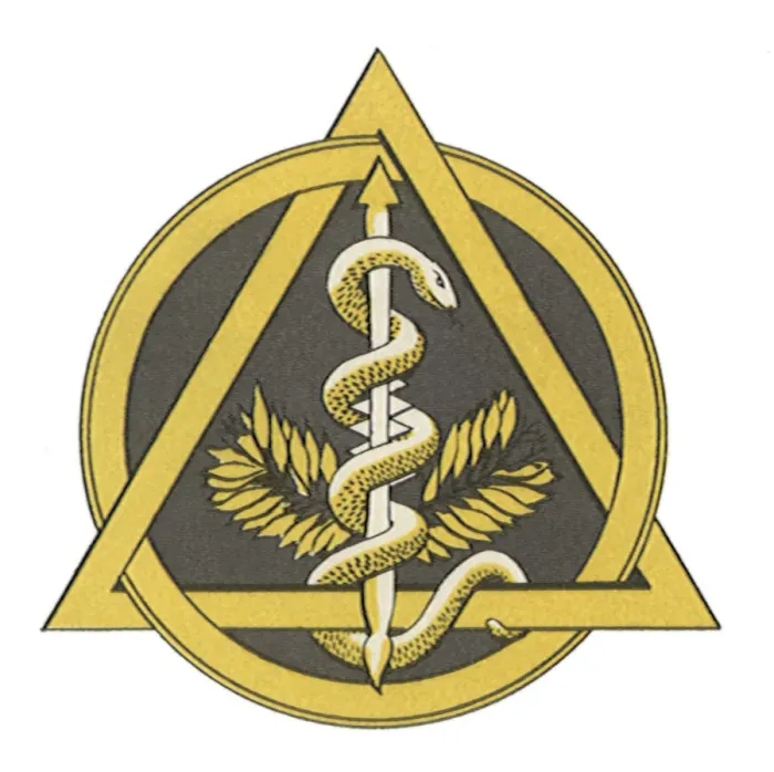 Framed Print : Dentistry Emblem Date: 1950 Framed Print : Dentistry Emblem Date: 1950