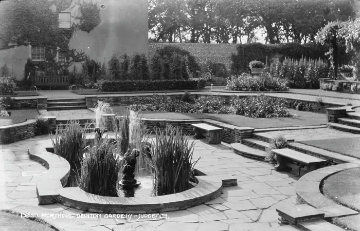 Framed Print : Denton Garden Framed Print : Denton Garden