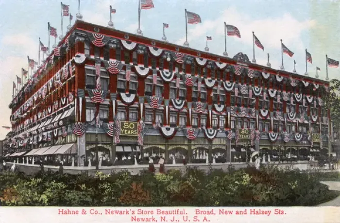 Framed Print : Department store in Newark, New Jersey, USA Framed Print : Department store in Newark, New Jersey, USA