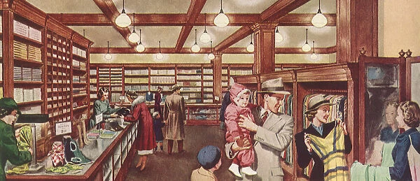 Department Store Scene Date: 1948