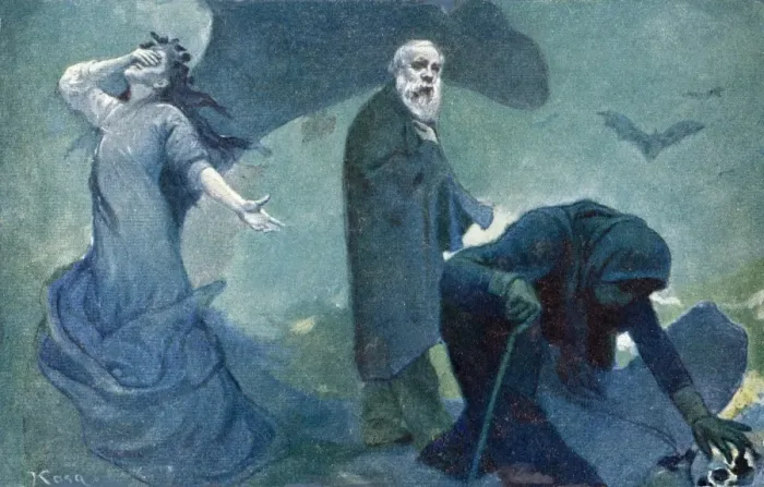 Framed Print : Departure of Genius by E Kosa - Death of Jaroslav Vrchlicky Framed Print : Departure of Genius by E Kosa - Death of Jaroslav Vrchlicky