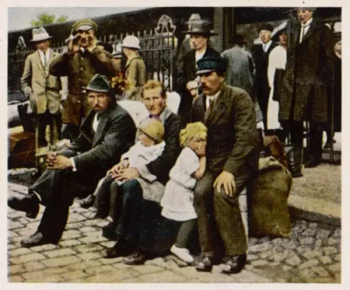 Framed Print : Deportation of Silesians Framed Print : Deportation of Silesians