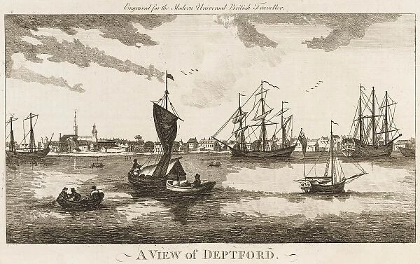 Deptford: view of the river