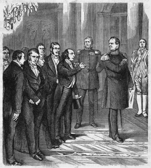 Framed Print : Deputation to the King 2 Framed Print : Deputation to the King 2