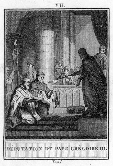 Framed Print : DEPUTATION FROM POPE Framed Print : DEPUTATION FROM POPE