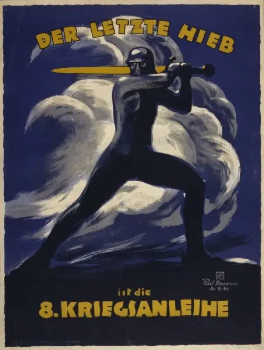 Framed Print : Der letzte Hieb ist die 8. Kriegsanleihe Framed Print : Der letzte Hieb ist die 8. Kriegsanleihe