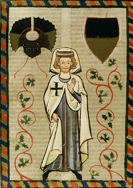 Der Tannhauser (1200-1305), poet and Crusader. Fol. 164r. Cod