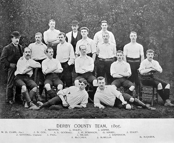Derby County Football Team, 1895
