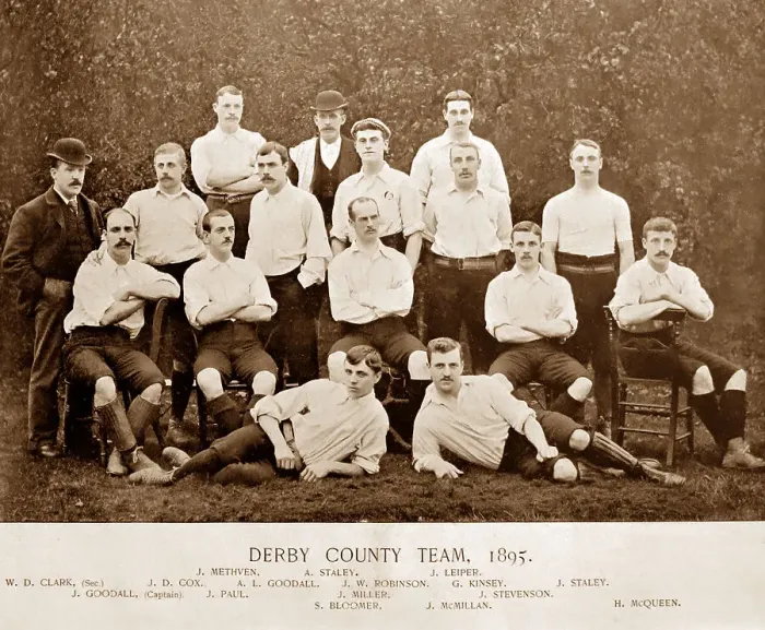 Framed Print : Derby County Football Team, 1895 Framed Print : Derby County Football Team, 1895