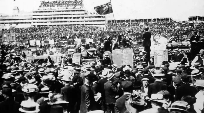 Framed Print : Derby Day, Epsom Downs, Victorian period Framed Print : Derby Day, Epsom Downs, Victorian period