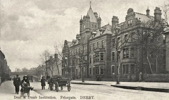 Framed Print : Derby Deaf & Dumb Institution Derby Deaf & Dumb Institution Framed Print : Derby Deaf & Dumb Institution Derby Deaf & Dumb Institution