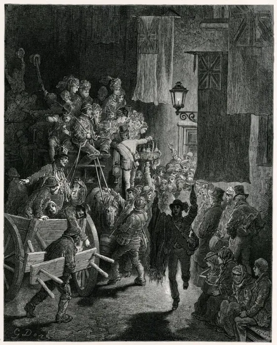 Framed Print : Back from Derby (Dore) Framed Print : Back from Derby (Dore)