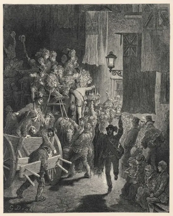 Framed Print : Back from Derby (Dore) Framed Print : Back from Derby (Dore)