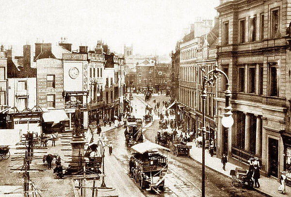 Derby Market Place early 1900s