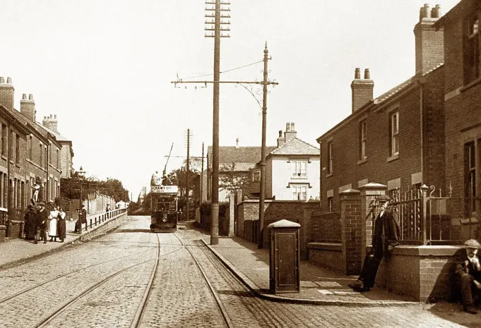 Framed Print : Derby Nottingham Road early 1900s Framed Print : Derby Nottingham Road early 1900s