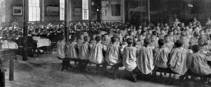 Framed Print : Derby Railway Servants Orphanage Dining Hall Framed Print : Derby Railway Servants Orphanage Dining Hall