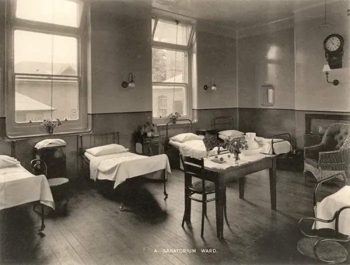Framed Print : Derby Railway Servants Orphanage - Sanatorium Ward Framed Print : Derby Railway Servants Orphanage - Sanatorium Ward