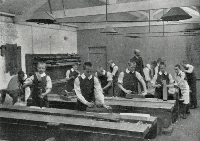 Framed Print : Derby Railway Servants Orphanage Workshop Framed Print : Derby Railway Servants Orphanage Workshop