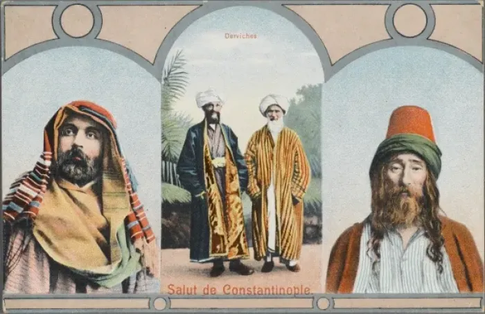 Framed Print : Dervishes of different orders Framed Print : Dervishes of different orders