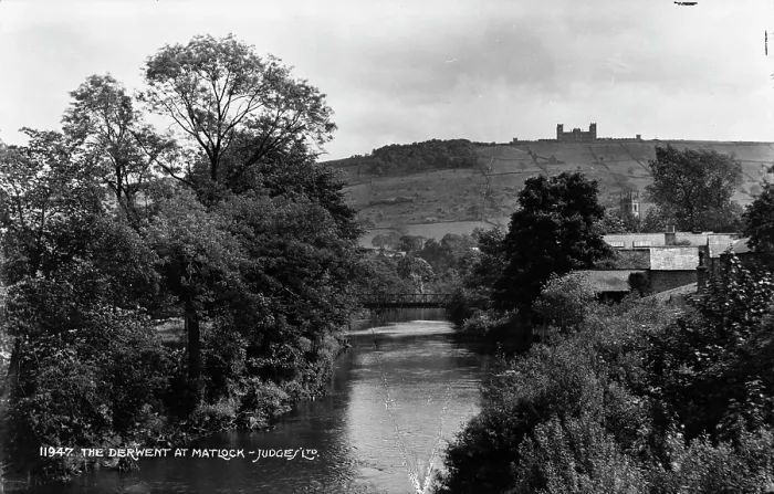 Framed Print : The Derwent at Matlock Framed Print : The Derwent at Matlock