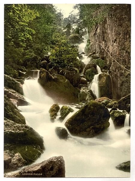 Derwentwater, Lodore Falls, Lake District, England