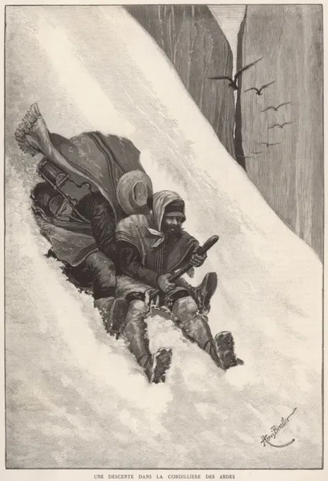 Framed Print : A descent in the Andes Framed Print : A descent in the Andes