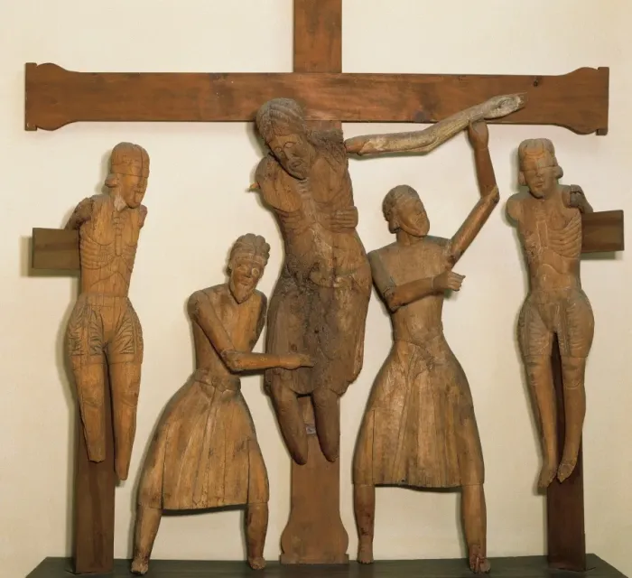 Framed Print : The descent of Erill la Vall. Romanesque sculpture group. 12 Framed Print : The descent of Erill la Vall. Romanesque sculpture group. 12