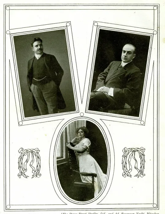 Framed Print : Desider Zador, Dante Zucchi and Edna Thornton, opera singers Framed Print : Desider Zador, Dante Zucchi and Edna Thornton, opera singers
