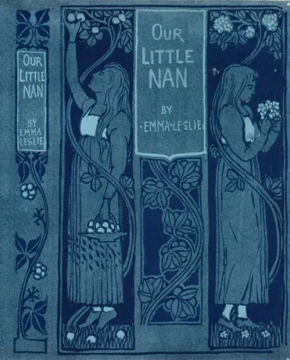 Framed Print : Design for book cover, Our Little Nan Framed Print : Design for book cover, Our Little Nan