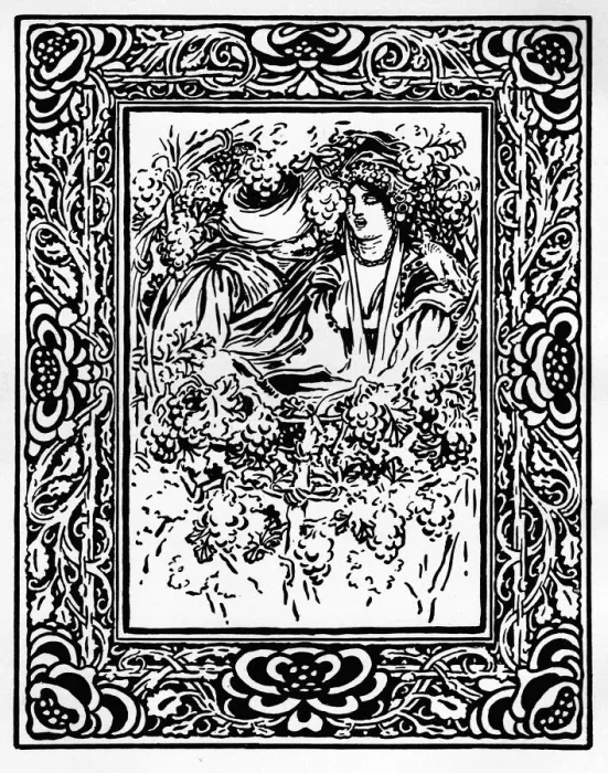 Framed Print : Design for a Bookplate Framed Print : Design for a Bookplate