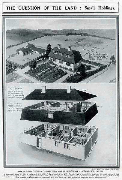 Design for the building of small holdings