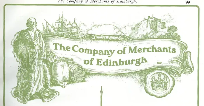 Framed Print : Design, The Company of Merchants of Edinburgh, Scotland Framed Print : Design, The Company of Merchants of Edinburgh, Scotland
