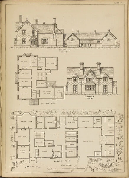 Design of a House & Offices, Castle Acre, Norfolk
