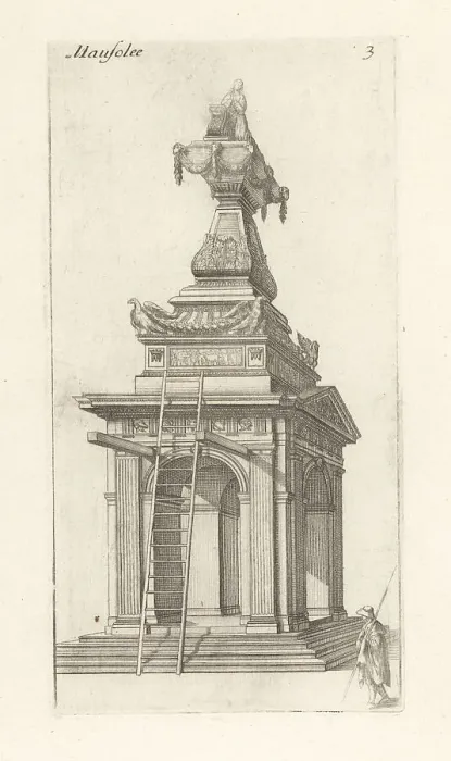Framed Print : Design for a mausoleum Framed Print : Design for a mausoleum