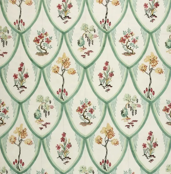 Framed Print : Design for Printed Textile with enclosed flowers Framed Print : Design for Printed Textile with enclosed flowers