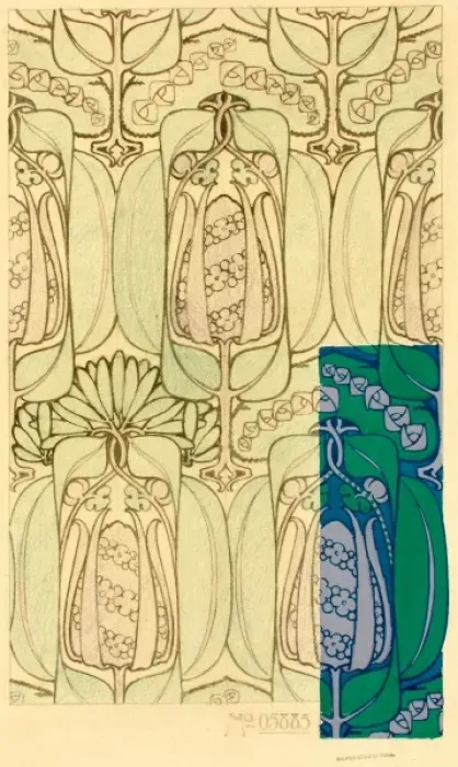 Framed Print : Design for printed textile with organic shapes Framed Print : Design for printed textile with organic shapes