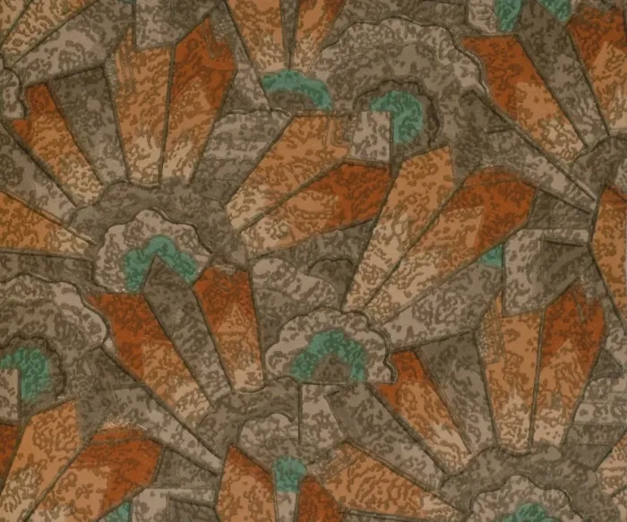 Framed Print : Design in SMB wallpaper sample book