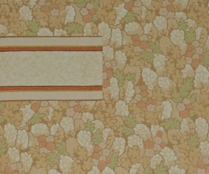 Framed Print : Design in SMB wallpaper sample book Framed Print : Design in SMB wallpaper sample book