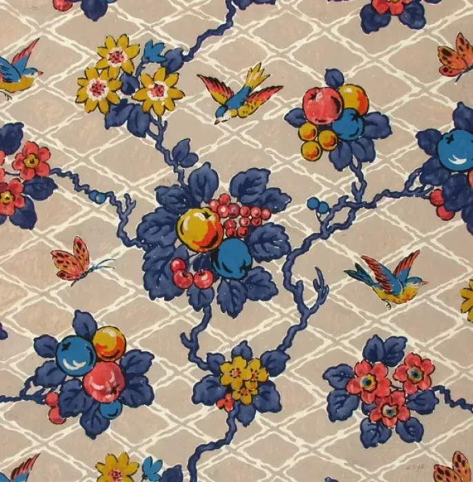Framed Print : Design for Textile or Wallpaper Framed Print : Design for Textile or Wallpaper