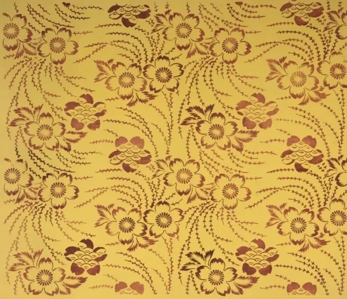 Framed Print : Design for Wallpaper with flowers Framed Print : Design for Wallpaper with flowers