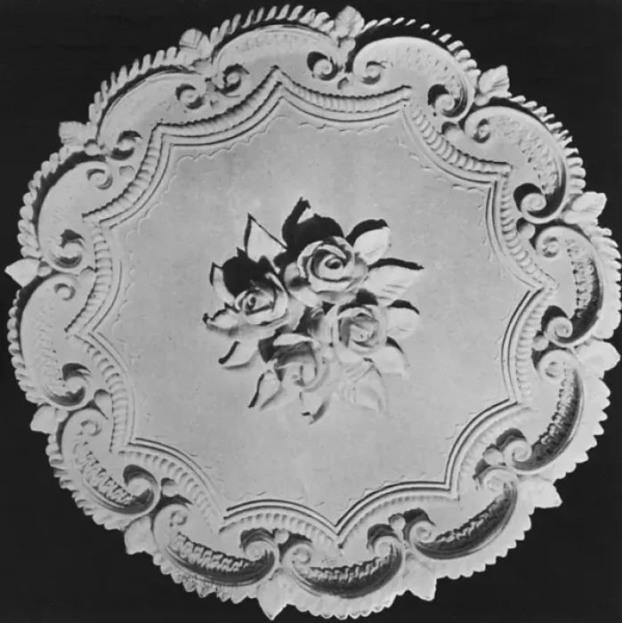 Framed Print : Designs for Cake Tops Framed Print : Designs for Cake Tops