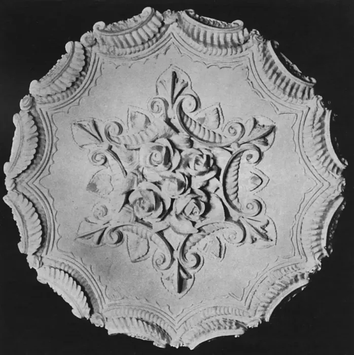 Framed Print : Designs for Cake Tops, Serrated Border Design Framed Print : Designs for Cake Tops, Serrated Border Design